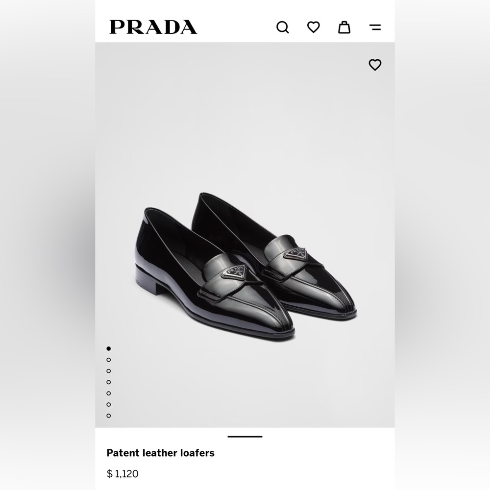 Prada - Patent Leather Loafers - Picture 2 of 5
